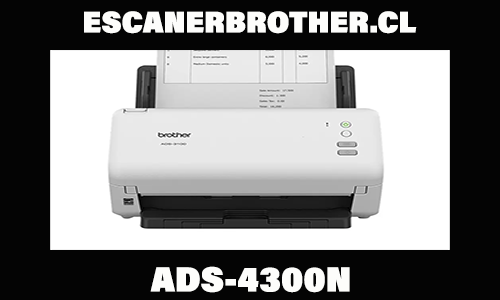 Escaner Brother ADS-4300N Escritorio