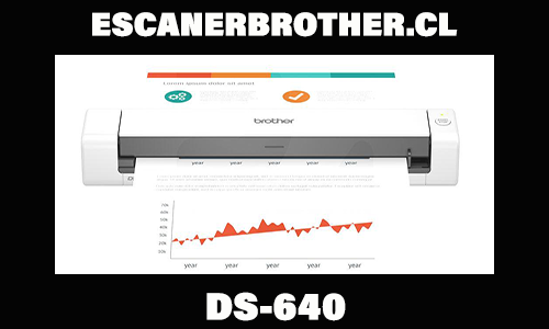 Escaner portatil brother ds-640